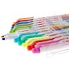 DONG-A Twinliner Double-Sided Highlighter, Fine and Broad Tips, 12 Color Set