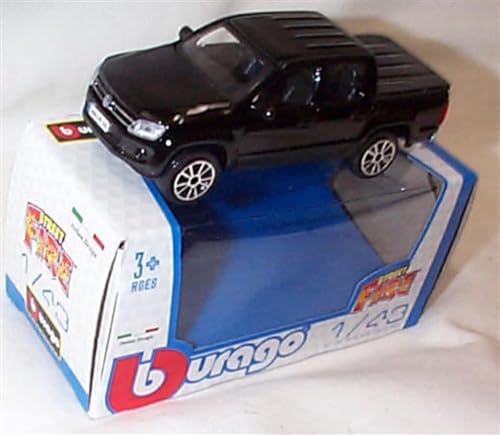 Image of Corgi Burago Street Fire Volkwagen Amarok black car 1:43 scale Diecast Model