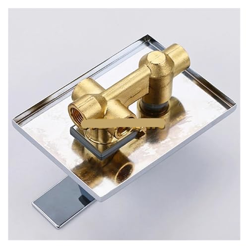Grifo de ducha monomando de pared cromado para baño 4