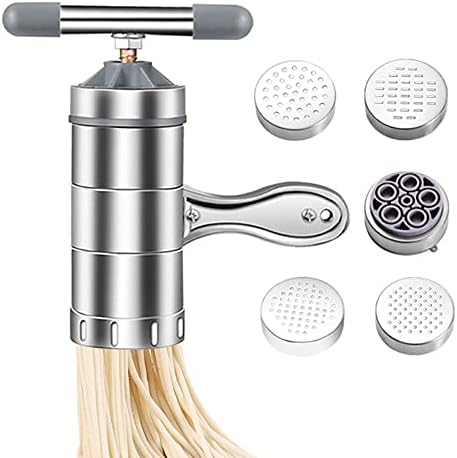 Noodle Making Machine,Stainless Steel Manual Noodles Press,Machine Pasta Maker,Noodle Mould