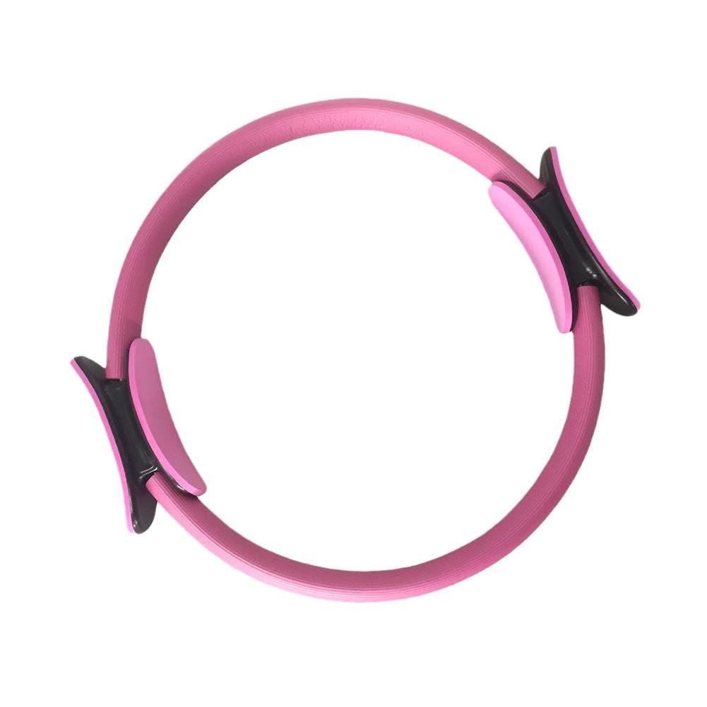 Pilates Ring Magic Fitness Pilates Circle with Dual Padded Handles Exercise Resistance Equipment for Toning & Sculpting Inner & Outer Thighs Yoga Pilates Ring for Abs and Legs Weight Loss