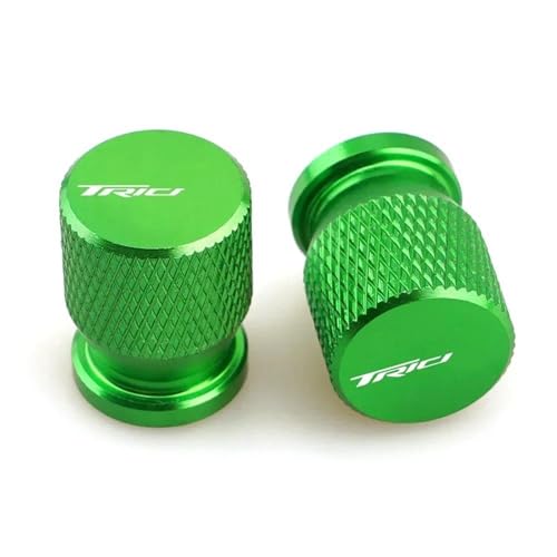 Bouchons de valve pneu moto YAMAHA Tricity 125 155 300 vert étanche