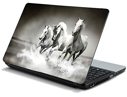 Namo Arts White Horse Mural Laptop Skin Stickers HP-Dell-Lenovo-Acer-Asus Laptops || Notebooks 14.1 Inch (B07TLD8HXS) Amazon Price History, Amazon Price Tracker