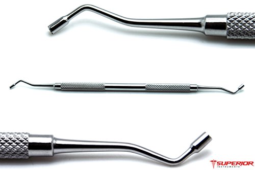 Dental Amalgam Filling Serrated Plugger 720-1, 721-2, 722-3, 723-4 Double Ended 1.2Mm/1.5Mm, 1.9Mm/2.2Mm, 2.4Mm/2.7Mm, 2.8Mm/3.1Mm Restorative 4 Pieces Instruments #TOP6