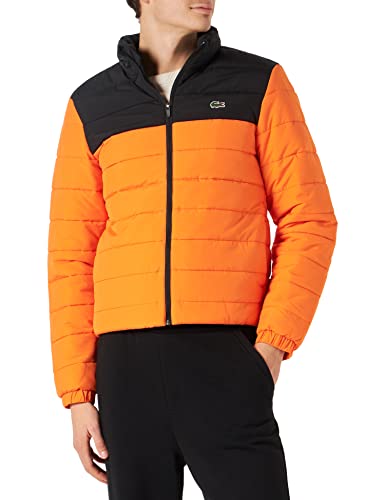 Lacoste Herrenjacke, Black/Celosie, M