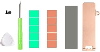 oueyfer M.2 2280 SSD Heatsink Plate Bracket Laptop Heatsink Radiators Mounting Plate Replacement For G15 5530 7630 heatsink plate