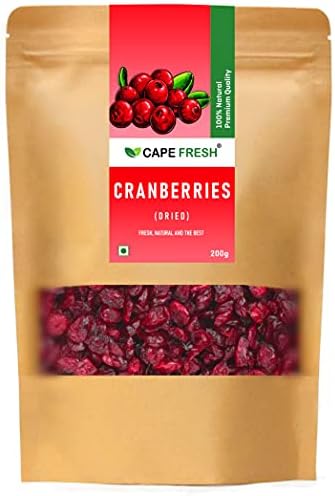 Cape Fresh Dried Cranberries 200g | Fresh cranberry Dried
