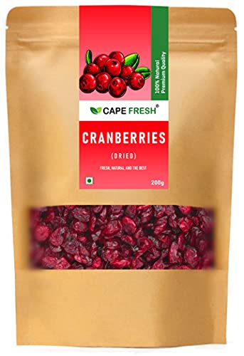 Cape Fresh Dried Cranberries 200g | Fresh cranberry Dried