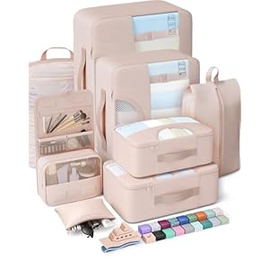 Veken 8 Set Packing Cubes, Cruise S...