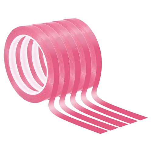 Ruban blanc fin PATIKIL pour loisirs créatifs et décoration de scrapbooking rose