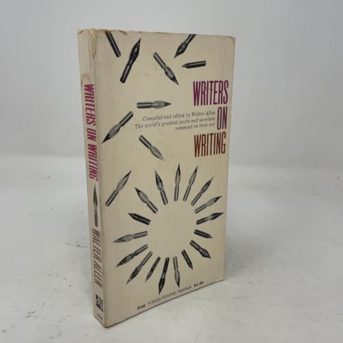 Writers on Writing B0031EUHKK Book Cover