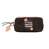 Material: poliéster. Estuche triple – Tu te acerques cada día de tu sueño.