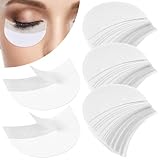Grevosea 150 Pcs Eyeshadow Shields, Lint Free Eyeshadow Tape Stencil Stickers Makeup Tape Under Eye Patches Prevent Residue for Eyelash Extensions Eyeliner Lip and Tinting Makeup