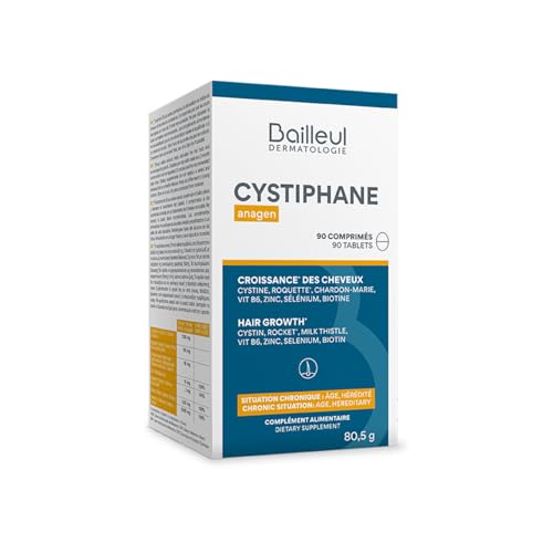 Chute de cheveux chroniques : Cystiphane Anagen stimule la croissance