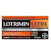Lotrimin Ultra 1 Week Athlete's Foot Treatment - Antifungal Cream with Butenafine Hydrochloride 1...