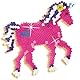 SES Creative | Bügelperlen-Set Einhorn und Prinzessin | Manuelle Aktivität Mädchen 5+ Jahre | Schild Prinzessin + Pferd | Kreatives Kinderspielzeug | Feenhafte Geschenkidee zum Basteln