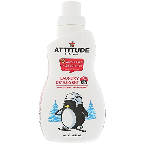 Attitude Little Ones Fragrance Free Laundry Detergent 35.5 Fluid Ounce