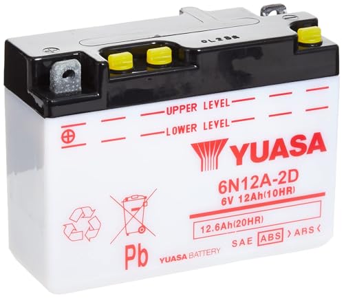 Yuasa YUAM2612D 6N12A-2D Battery, Batteries - Amazon Canada