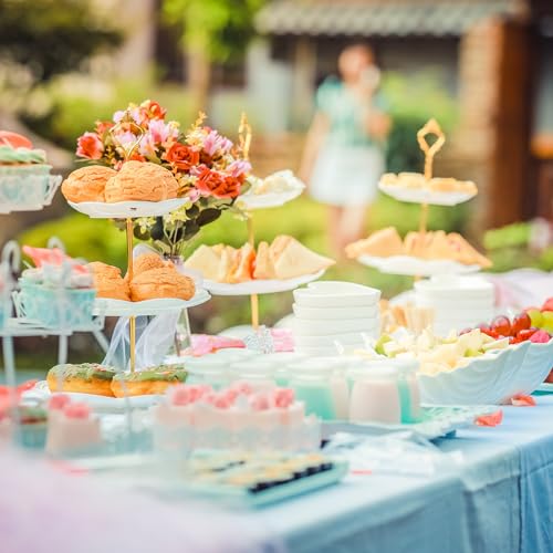 Poignées pour présentoir à gâteaux à 3 étages pour décoration de table de mariage champêtre - 6