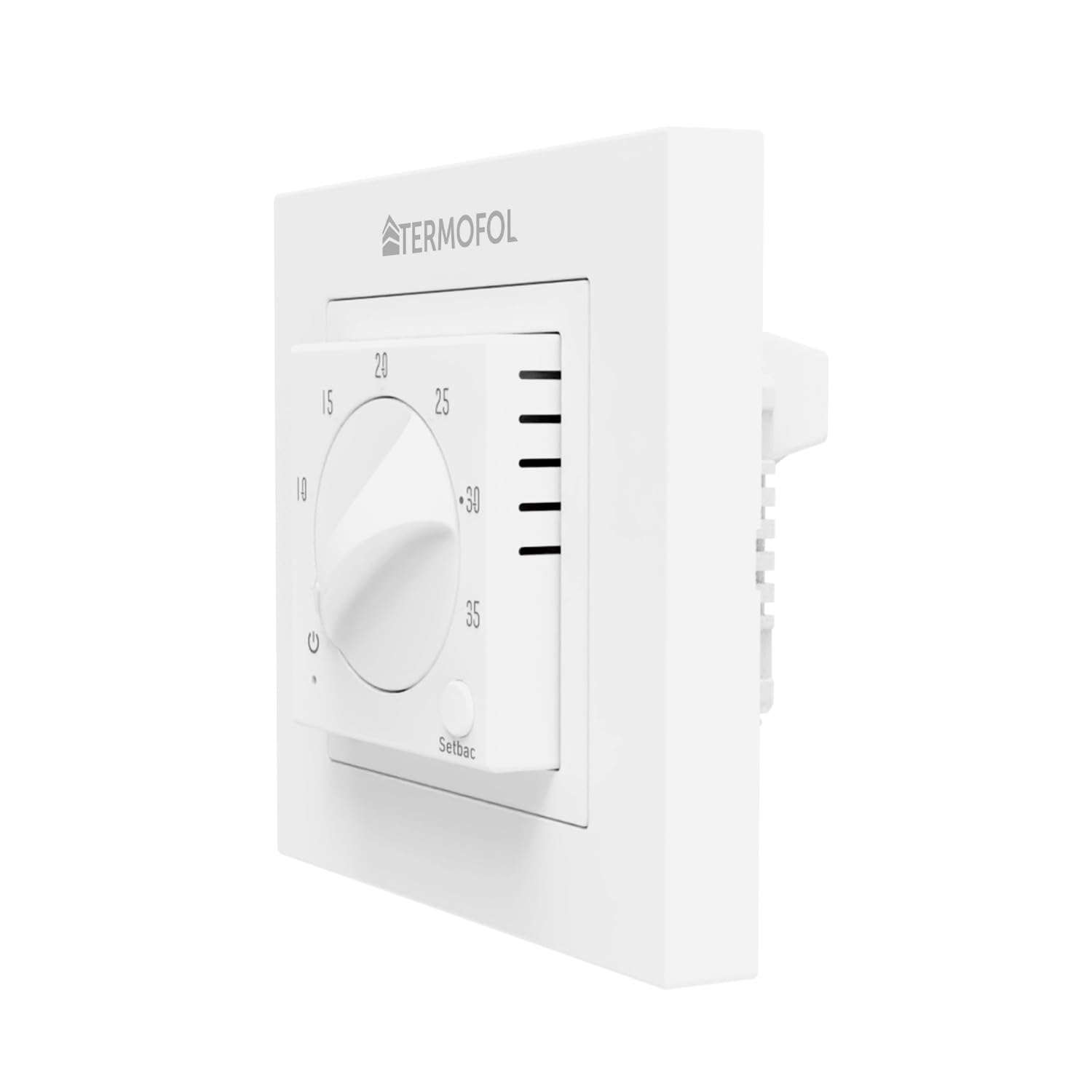 Termofol - Película de calefacción por infrarrojos | Potencia: 220 W/m2 | Superficie de 1,5 m² | Kit completo con termorregulador TF-H3 | Para autoinstalación | Calefacción por suelo radiante, pared o