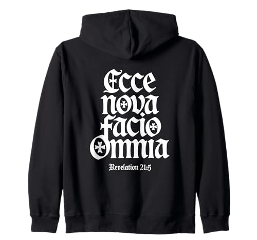 �S�V�b�N ���e���� Ecce Nova Facio Omnia Gothic Latin Ecce Nova Facio �W�b�v�p�[�J�[