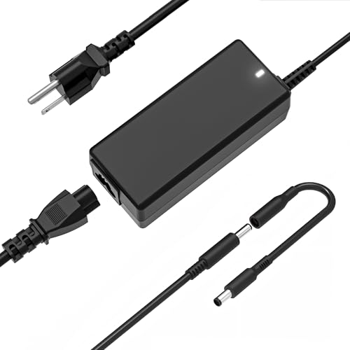 FUDCOCWN 65W 45W Laptop Charger Compatible with Dell inspiron 11 13 14 15 17 3000 5000 7000 Series laptops Round Connects Chargers（ 4.5mm*3.0mm and 7.4 * 5.0mm）