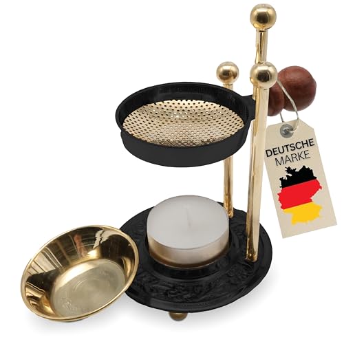 SonKo Weihrauchbrenner Räucherstövchen mit Sieb zum Räuchern...