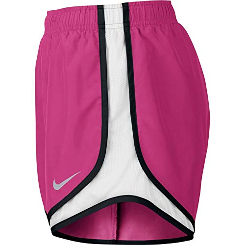 Nike Womens Tempo Running Shorts Vivid Pink | White | Gray Small #TOP1