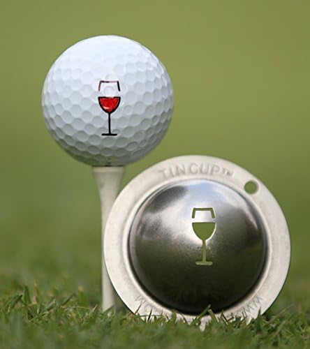 Tin Cup Golf Ball Marking Stencil