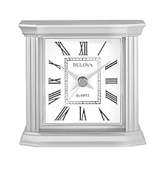 Bulova Clocks, Metal Tabletop, B 1714 , Wilton, Accent Décor product photo Bulova Clocks, Metal Tabletop, B 1714 , Wilton, Accent Décor product photo