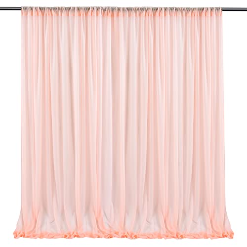 Transparent Voile Pelmet Freehand Decoration Background Curtains Ready Made Curtain Window Decoration Curtain Decorative Curtain for Wedding Decoration Curtain Living Room Bedroom 1 Piece 150 x 300 cm