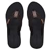 MALIDA Womens Wedge Arch Support Flip Flops Cushion Soft Rubber Midsole Platform Thong Sandals with Rubber Sole