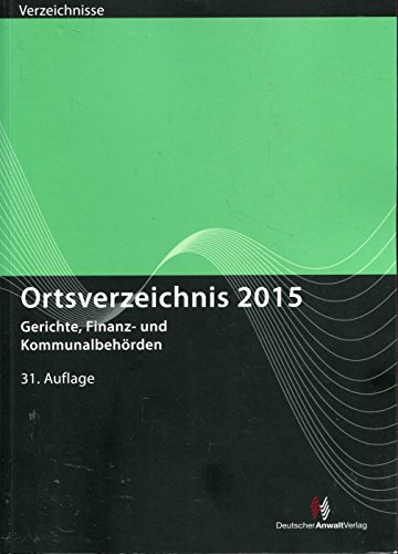 Gerichte, Finanz- und Kommunalbehörden
