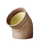 Emile Henry Made In France Salt Pig, Oak