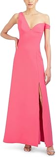 Womens Knit One Shoulder Evening Dress - Buy now