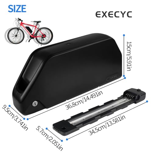 EXECYC 52V 25Ah Ebike Battery