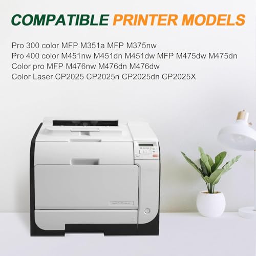 Cartucho de toner MICR de alto rendimento compatível com toner de reposição para HP 305X CE410X Lase