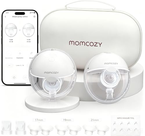Image of Momcozy 21mm 4Count Flange Insert Compatible with 24mm Flange/Shield of Most Pumps