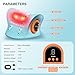 Neck Massager 2025, Neck and Shoulder Relaxer with Heat, 3 Modes, Portable Pillows for Pain Relief and Muscle Relax, 26° Angle Cervical Traction Device for Back, Shoulder