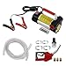 Produktbild Trintion 12V 175W Dieselpumpe Dieselförderung Elektrische Ölpumpe 45L min 3600 l/h Mit Kraftstoffdüse flexiblem Messing Rückschlagventil Schellen