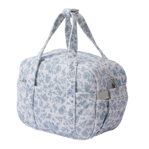 Bolsa de almuerzo para pícnics y comidas diarias organizador con compartimentos FOLODA de algodón 4