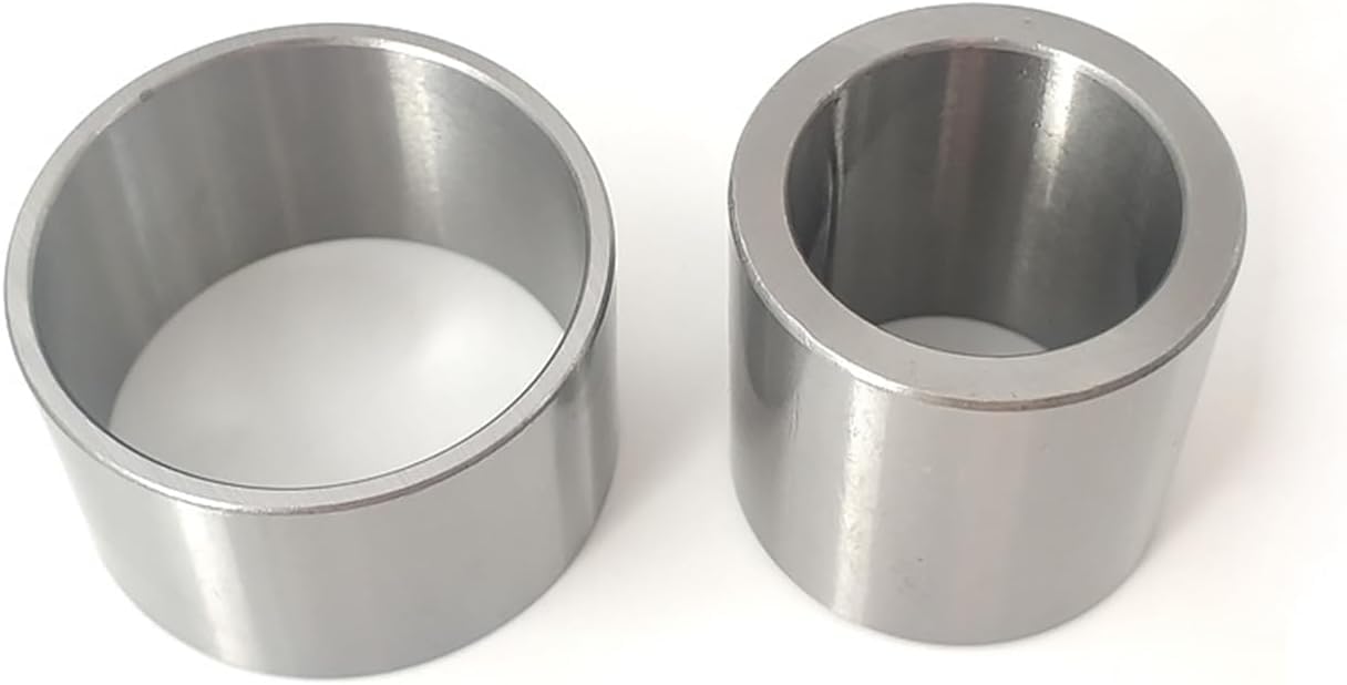 Łożyska ślizgowe, 2 szt. ID 15mm, OD 20mm, wysokość 16mm Gcr15 Tuleje łożyskowe ze stali węglowej do zwykłych, tuleja ustalająca oprawy, prowadnica