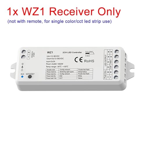 WZ5 5CH*3A contrôleur LED multi-canaux haute densité de courant
