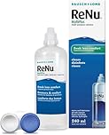 ReNu MultiPlus Multi-Purpose Contact Lens Solution, 240ml, for Soft Contact Lenses, Moisturise, Remove Protein, Clean, Disinfect, Lubricate, Rinse and Store Your Lenses, Lens Case Included
