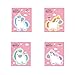 DzdzCrafts 4-Packs Dream Unicorn Sticky Notes Self-Stick Pads Notepads (120 Sheets)