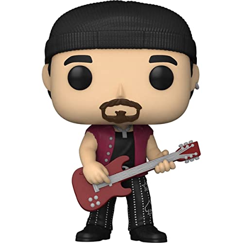 POP Rocks: U2, ZooTV – Edge Funko Pop ! Figurine en vinyle (avec étui de protection compatible Pop Box), multicolore, 9,5 cm - Les Beatles, Paul McCartney, John Lennon, RIngo Starr, George Harrison POP Rocks: U2, ZooTV - Edge Funko Pop ! Figurine en vinyle (avec étui de protection compatible Pop Box), multicolore, 9,5 cm – Image 7