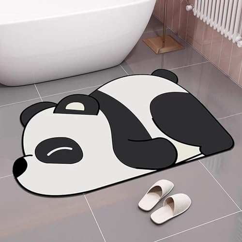 FONSIE bathroom and floor mat anti slip, skid quick water absorbent, waterproof panda shape mats for home door, kids washroom, floor. (B0D4F5J6SX) Amazon Price History, Amazon Price Tracker