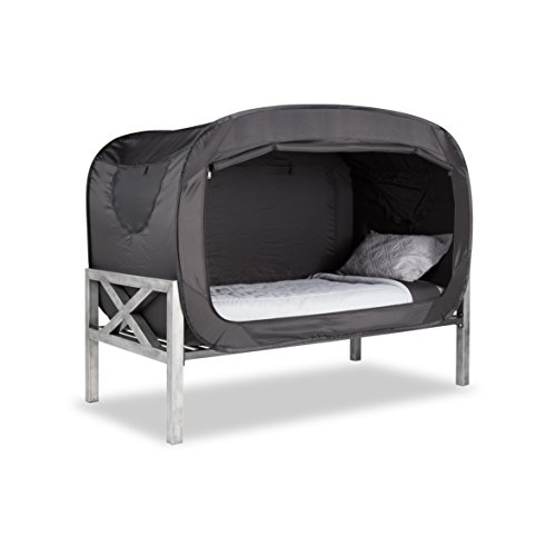 Privacy Pop Bed Tent (Twin) - Black #TOP5