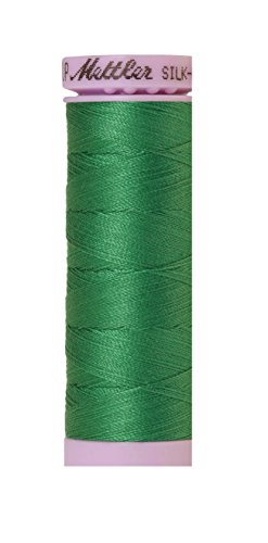 Hilo de algodón sólido Mettler Silk-Finish 50 Weight, 164 yd/150m, Kelley miniatura 1