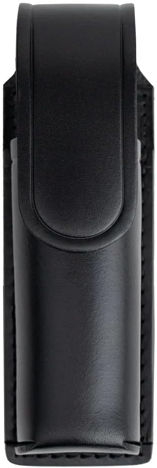 RYNO GEAR MK3 and MK4 Basket Weave and Plain Leather Pepper Spray Holder, Leather Spray Holster and Pepper Spary